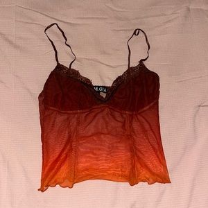 Mesh Gianni Sunset Top